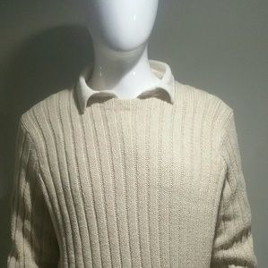 , Ralph Lauren cotton khaki sweater , and shirt